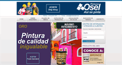 Desktop Screenshot of pinturasosel.com.mx